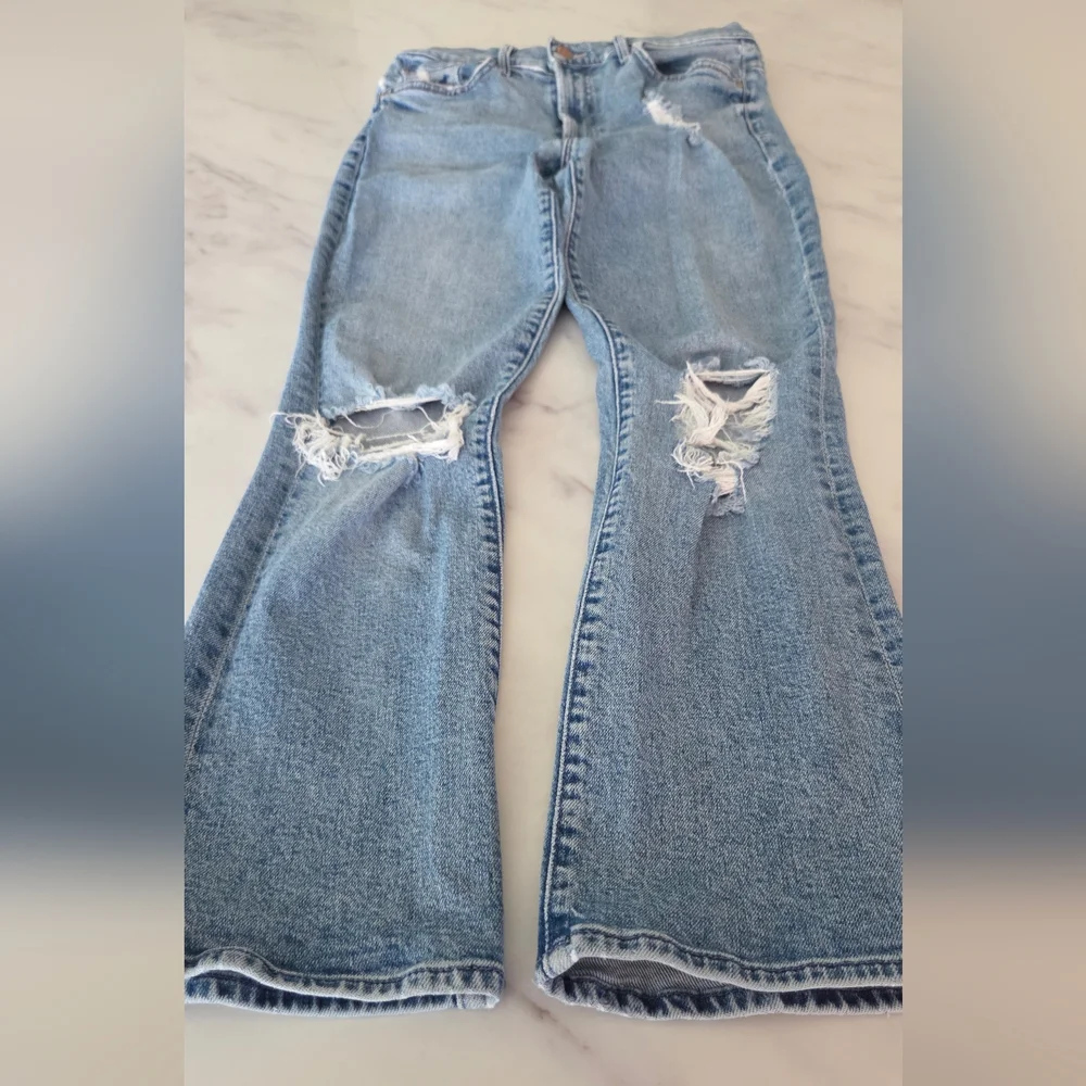 Mother The‎ Insider Ankle Denim Bloom And Doom Jeans - Picture 4 of 10